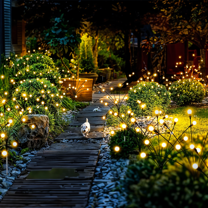 Solcelledrevne dansende havelygter | 2 stk