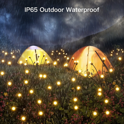 Solcelledrevne dansende havelygter | 2 stk